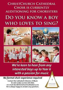 Do you know a boy who can sing?