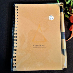 Cardboard Cathedral Notebook & Pen